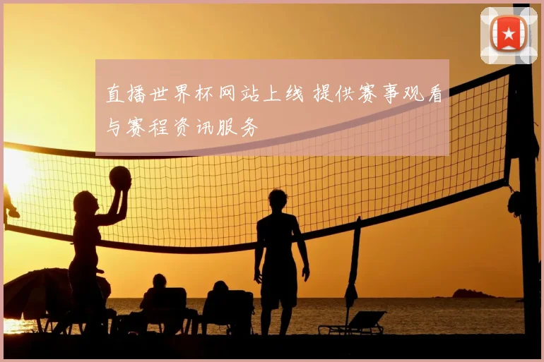 直播世界杯网站上线 提供赛事观看与赛程资讯服务