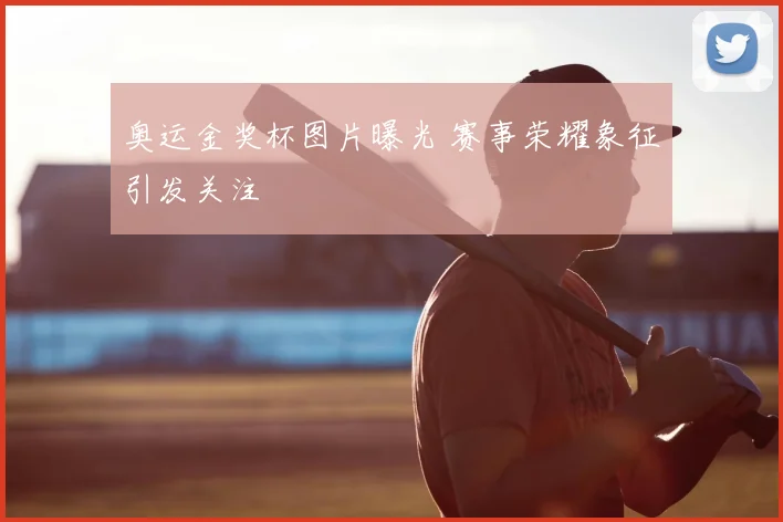 奥运金奖杯图片曝光 赛事荣耀象征引发关注