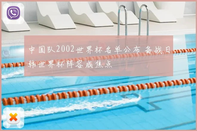 中国队2002世界杯名单公布 备战日韩世界杯阵容成焦点
